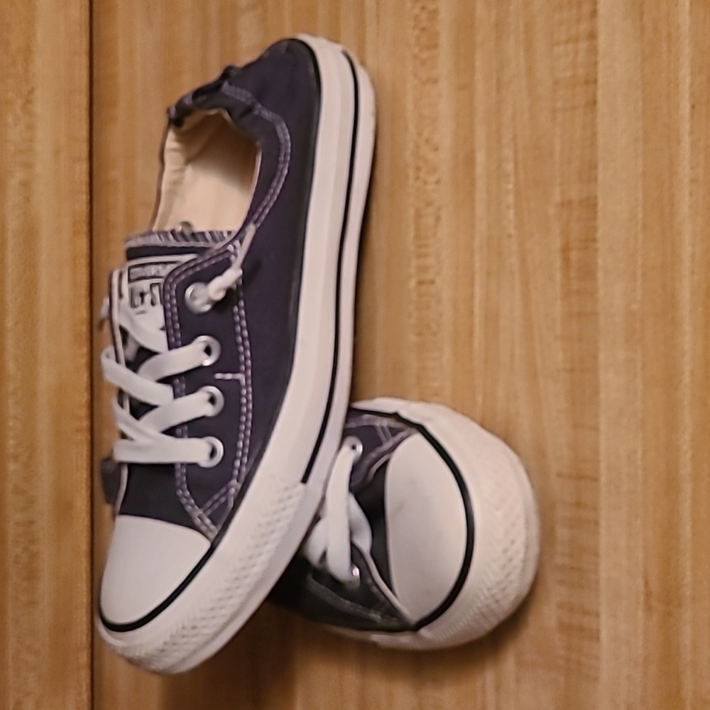 Blue converse scrunch backs
